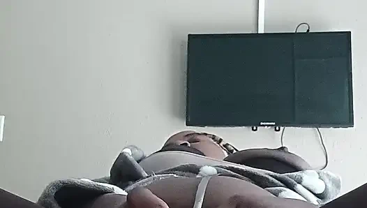 Ibu tiri gemuk yang sange