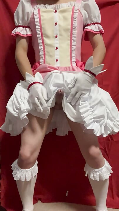 [Crossdressing] Madoka Magica Madoka Kaname Mastürbasyon