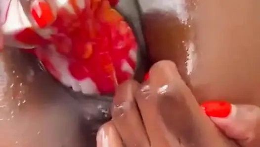 Растягивание, зияние, пролапс и трах киски вблизи