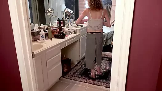 Slut Sharon Taking a Shower