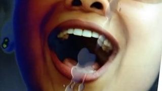 Sperma-Hommage an die indische Schauspielerin Shilpa Shetty