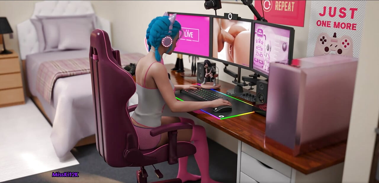 Lust Academy 3 - bahagian 279 - awak sangat basah, biar saya tolong oleh Misskitty2k