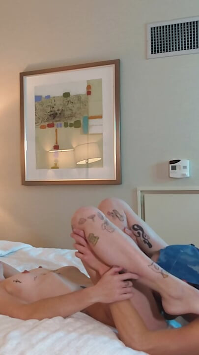 Eating Petite Tatted Teen's Pussy - Compilation 3
