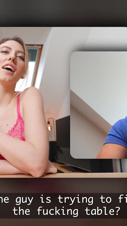 CUCK4K. A morning video call turns into Cheating right in front of her Boyfriend | Clip 2