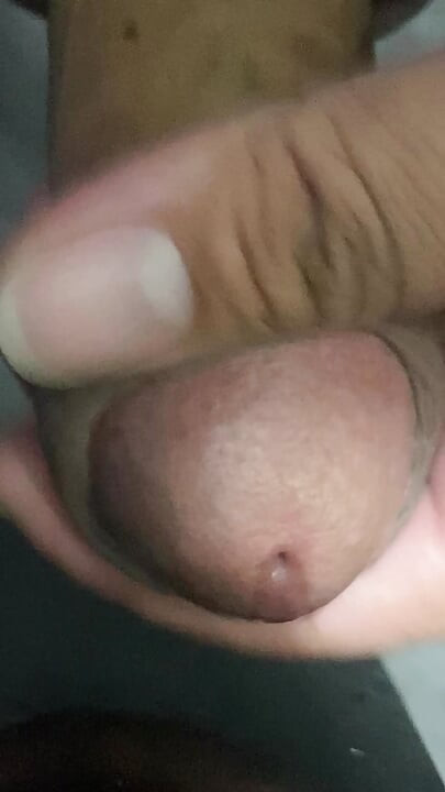 A monster is getting an extreme erection in a small pants and it wants to be indented in some wet hole