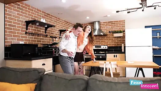 Fresh & Innocent - Eden Ivy is Fucked in the Ass Anal by a Big Cock