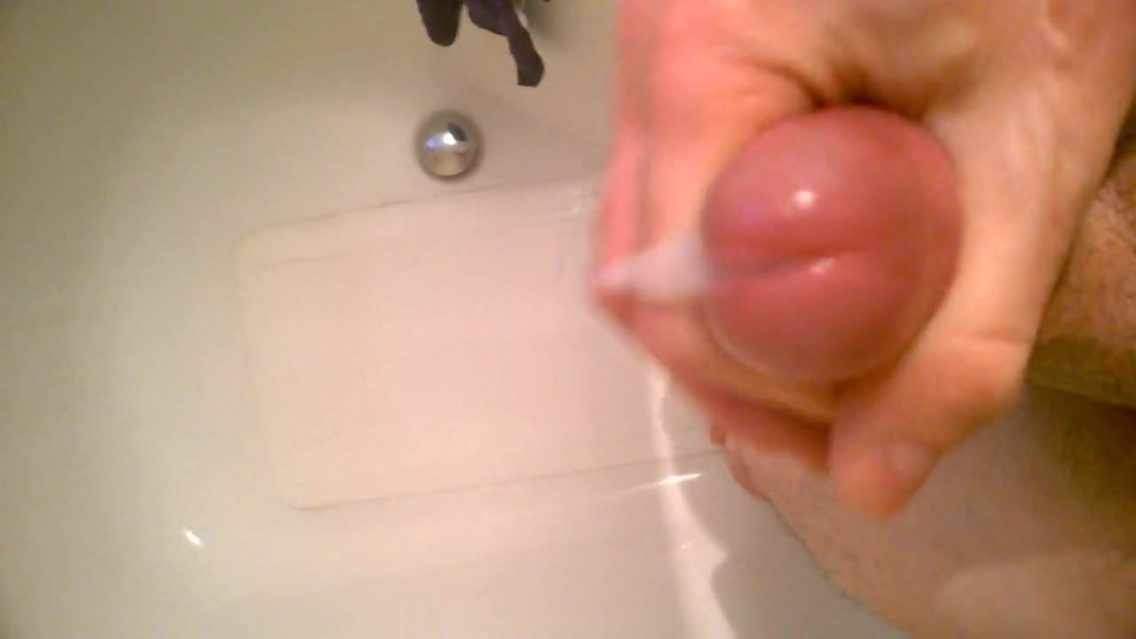 Shower Wank and Cum 03