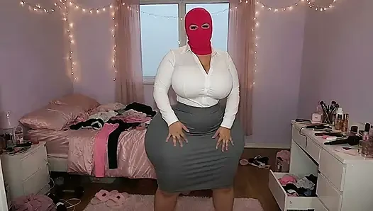 Big Ass Mother in Law Resting in the Bedroom