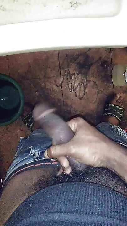 Big Black Cock PISSING In Bando Sink BBC Fetish