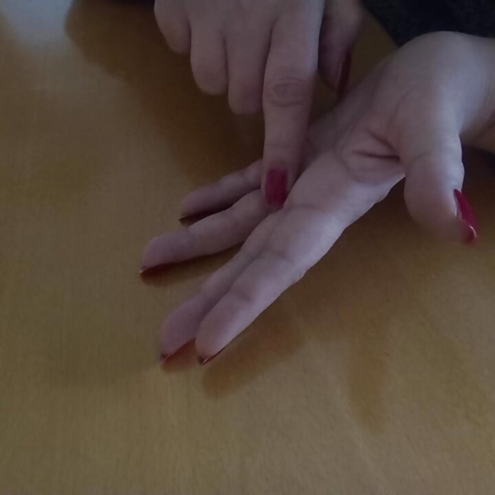 Apenas minhas mãos ... O que você imagina