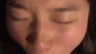 Asian BBC blowjob