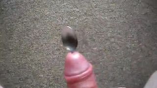 spoon in my cock