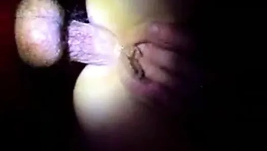 Femme amateur, gloryhole, creampie anal