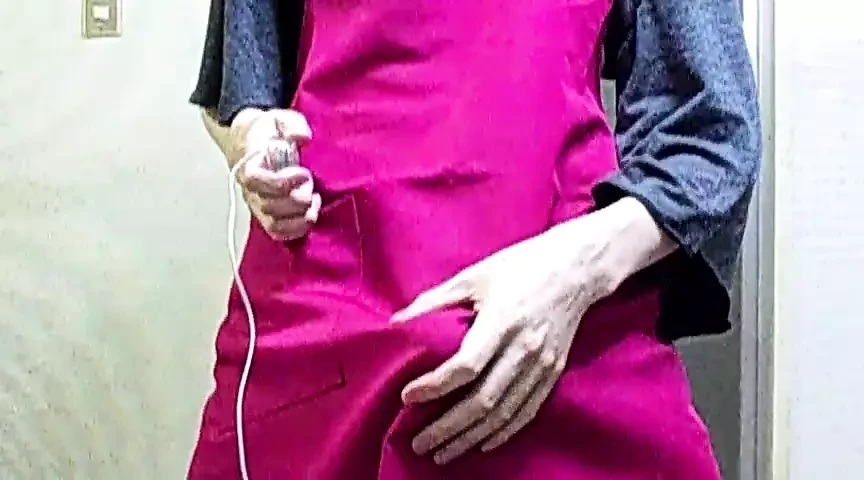 Sperma på förkläde