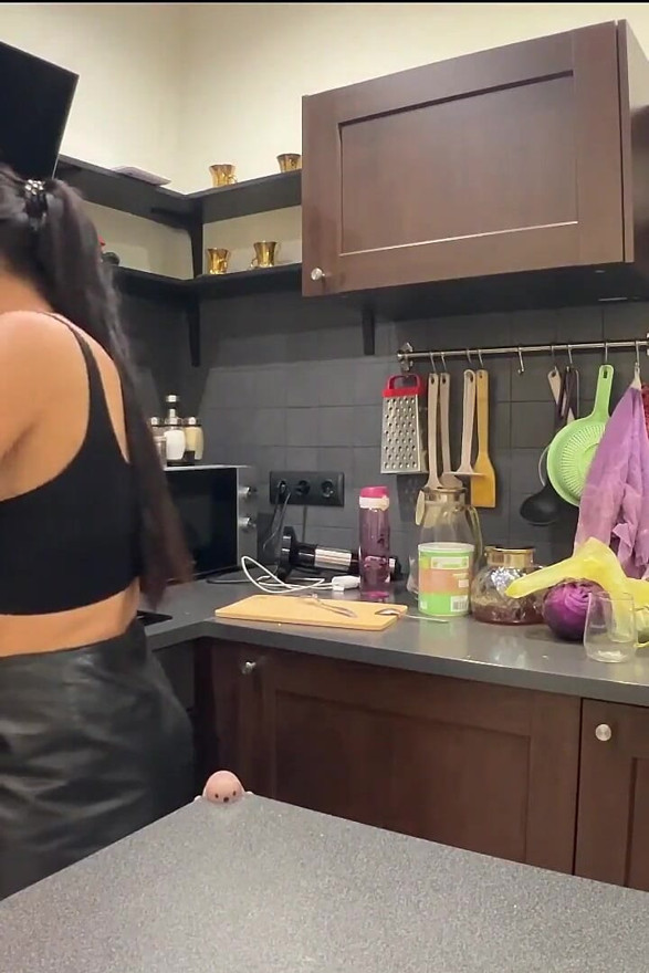 Wet From Cleaning, Hungry From Cooking, Dirty After Eating