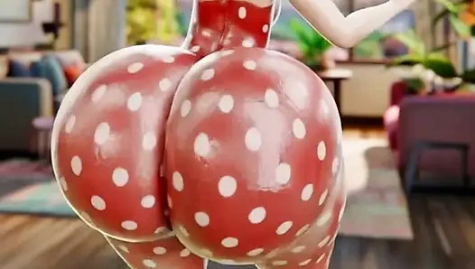 Mega culona bailando