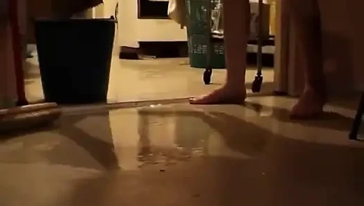 Pissehose nach dem putzen