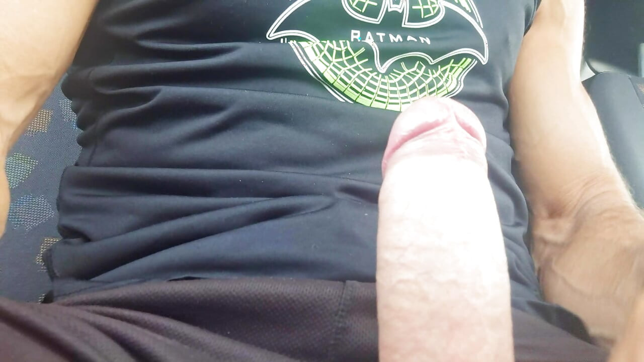 Risky Solo Wank in Friend’s Parked Car