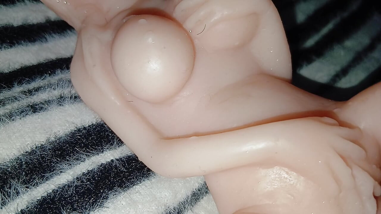 Ultra Lifelike Silicone Doll POV - 4K Solo Toy Session