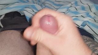 Masturbación orgasmo masculino eyaculación larga
