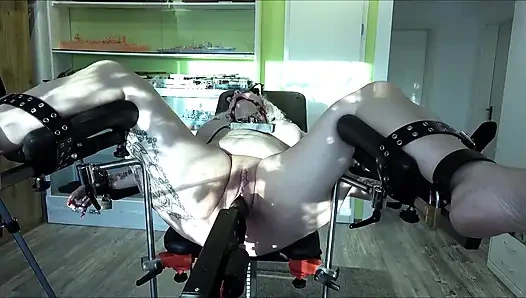 Slave Used on Gynogological Chair