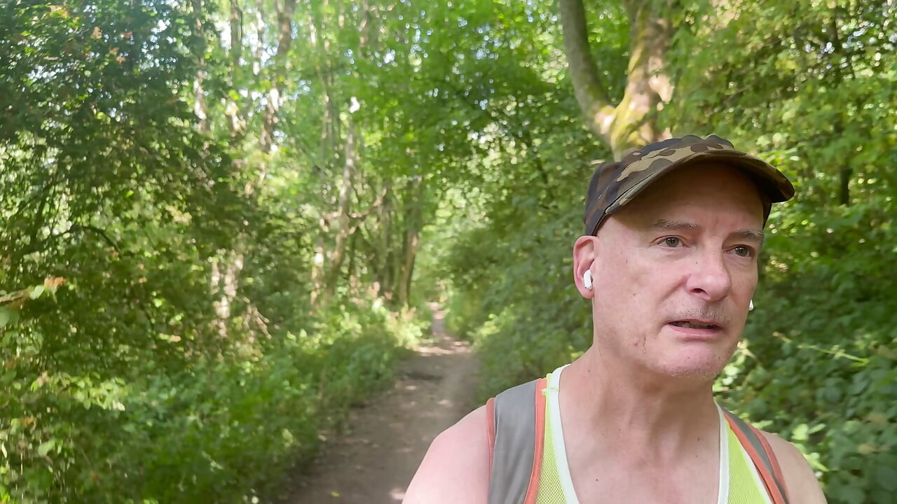 Crusing in the woods