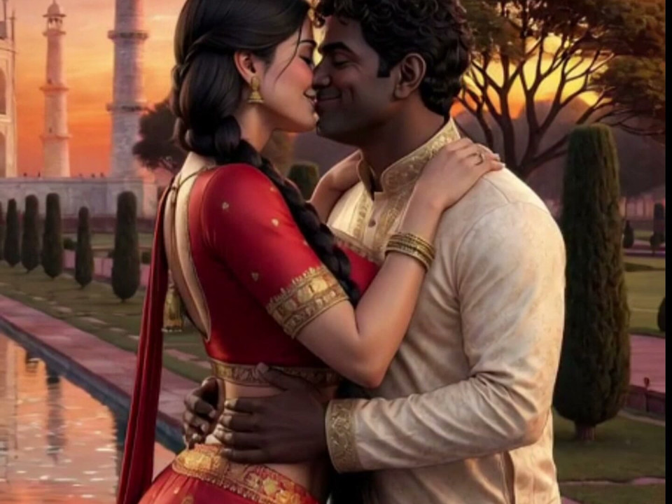 Bhabhi devar hot romance AI Vild romantisk scene