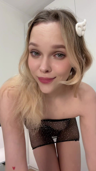Who wants to see me in this sheer little dress?