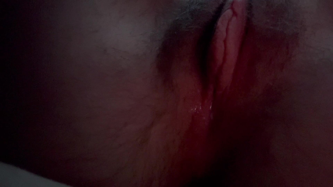 Hairy throbbing pussy
