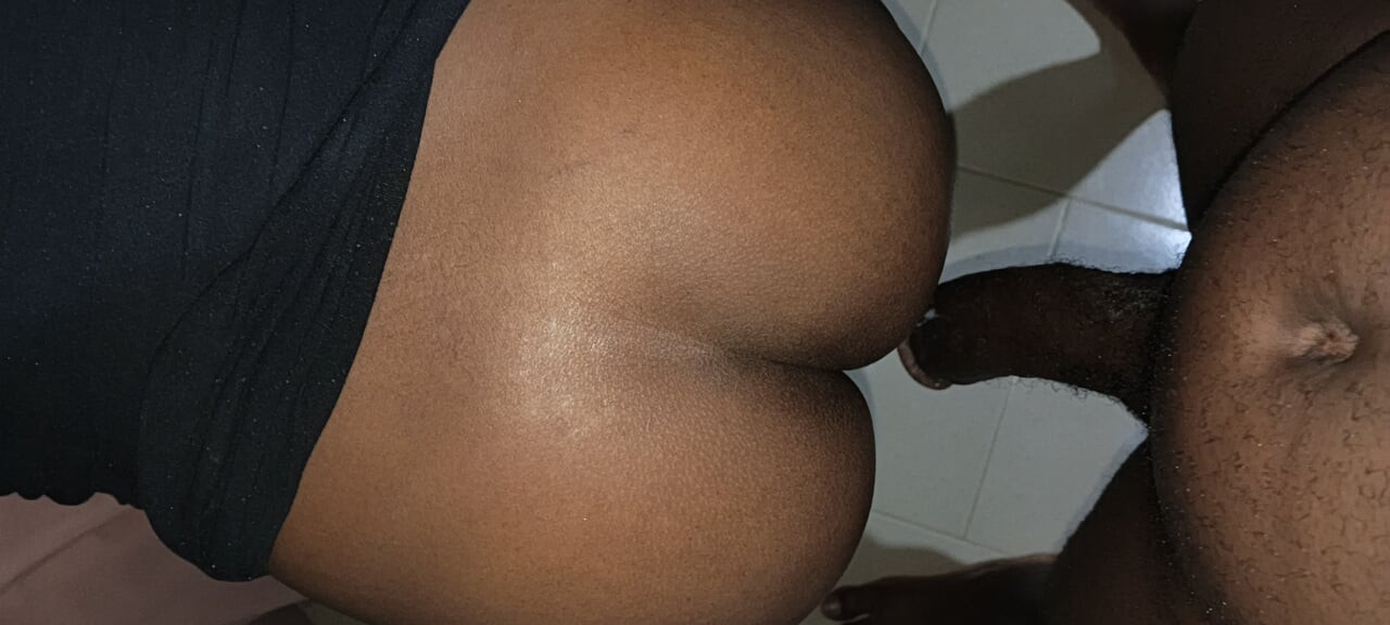 Lagos लड़की के साथ हॉट डॉगी स्टाइल