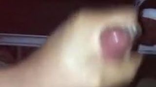 Tranny fuck guy in a car