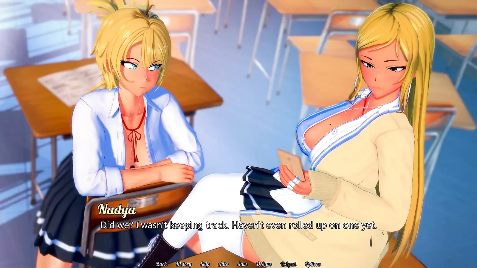 Η Futa δένει καυτό κορίτσι ενώ η Nala στο λαιμό - Futa's World of Ntr #4