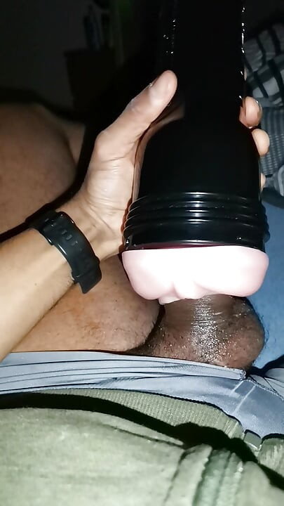 Masturbating at home