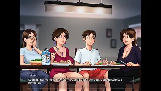 Ich gehe in das bett meiner stiefmutter und wir machen am ende liebe - summertime saga