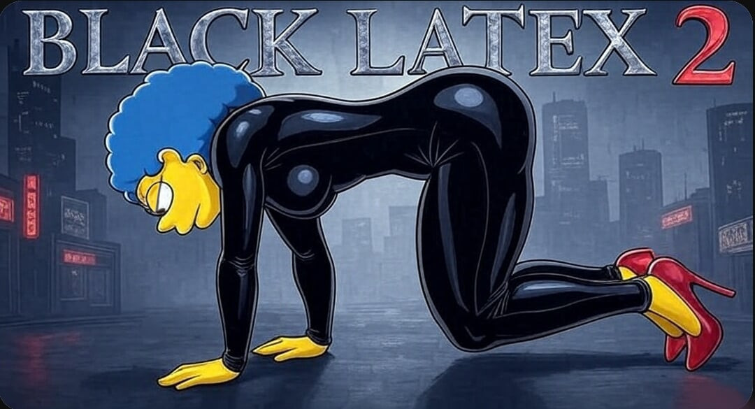 Black Latex 2 ( Exclusive Super Cartoon)