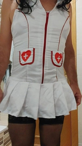 Crossdressing nurse