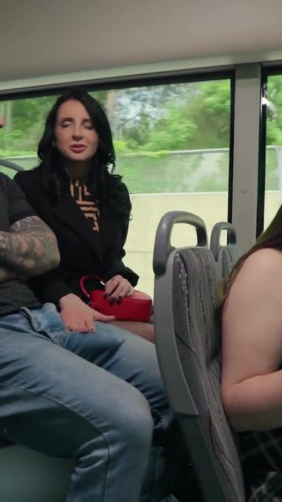 Epic moment from "MATURE4K. I'm so wet and want to suck your cock in the bus"