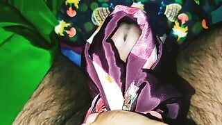 Satin silk handjob porn - Dick head rub satin suit (121)