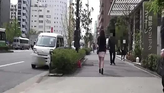 A115F09 Would you like to model a chic black-haired, busty wife in a suit? Scout pickup! Sexy poses and naked sex!
