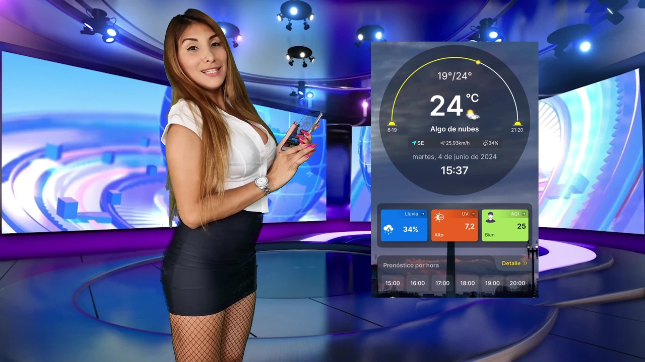 WTF!! The weather girl is fucked by a fan live on air