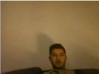 Straight guys feet on webcam #253