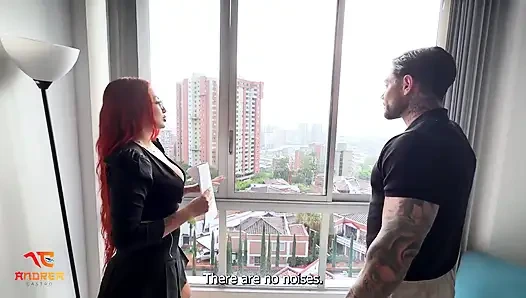 bir İtalyan turist bir iş anlaşması kapattıktan sonra beni büyük yarağıyla korunmasız sikiyor - andrea castro ve dandy love