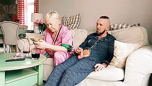Taboo sex, Stepmom watches movies, and I her mouth