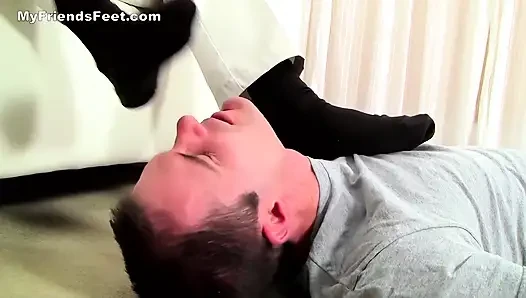 Jake Dominates & Degrades Cameron with His Size 10 Feet