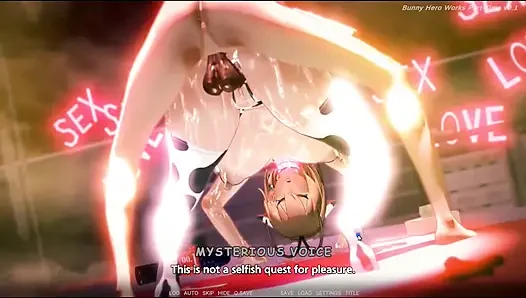 Hentai Game –Hentai Bunny Hero Works Part Time Sex Gameplay Animation
