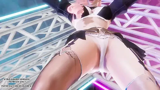 Mmd love it - liga tari kpop seksi seraphine dari legenda hentai tanpa sensor 4k 60fps