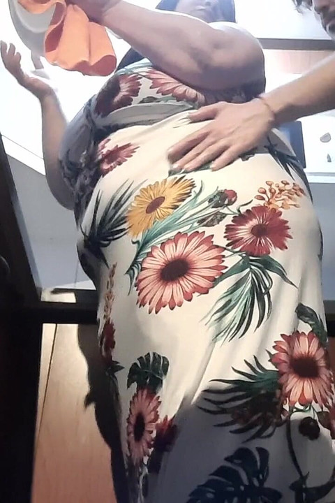 A BBW feleség fantáziákat teljesít, csak lassított rajongók.