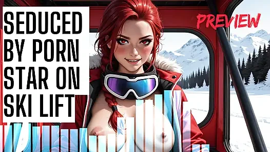 Соблазненный порнозвездой на подъемнике F4M Аудио порно JOI HFO превью