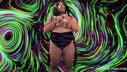 Mesmerized by my tits