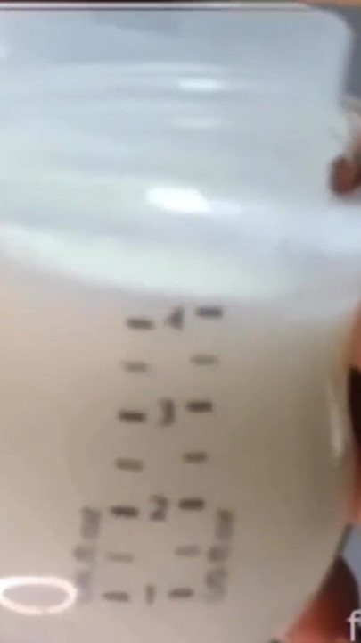 Woman milks herself and drinks her breast milk | Clip 3